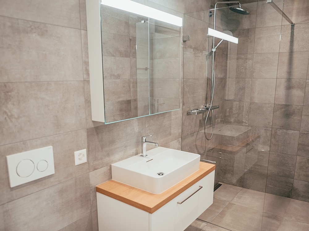 Badezimmer Referenzprojekt Masans