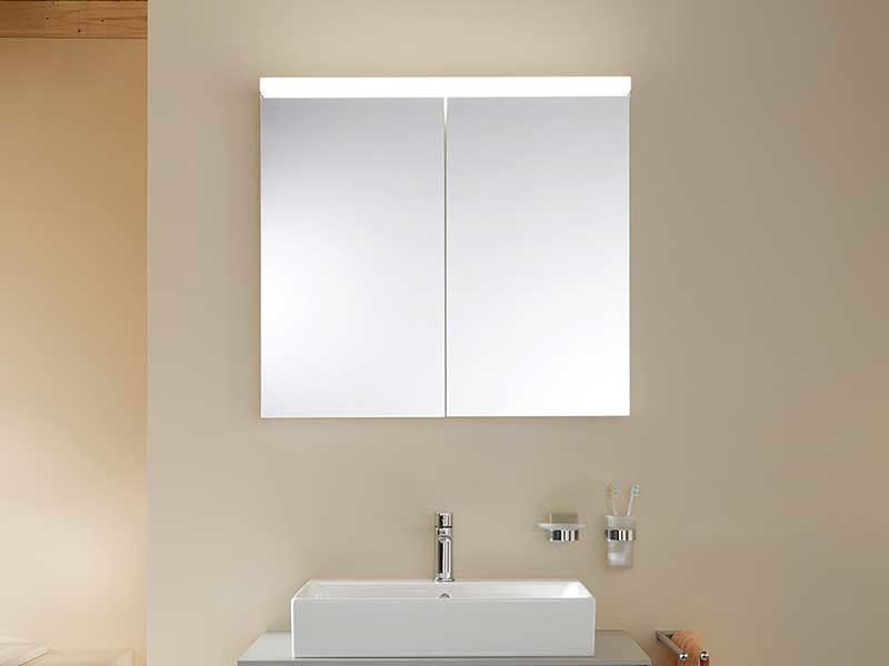 Armoire De Toilette Miroir 120 Cm Avec éclairage Miroirs salle de bains Alterna | Sanitas Troesch