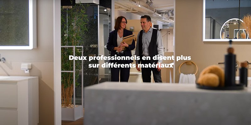 Deux professionnels vous présentent les différents matériaux