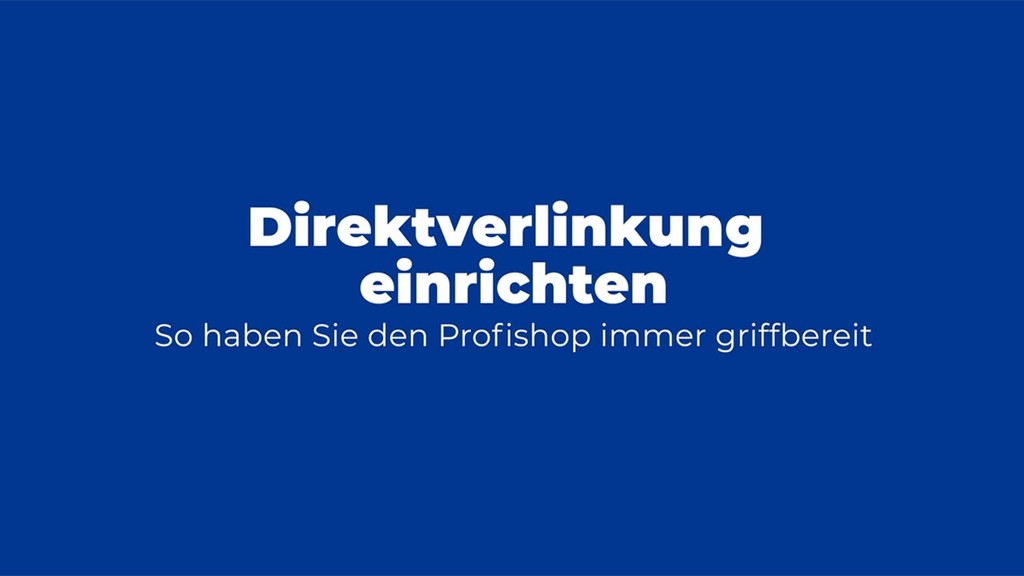 Icon auf Desktop und Mobile einrichten
