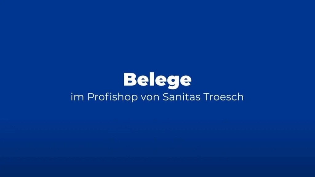 Belege verwalten