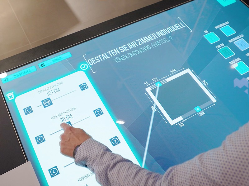 3D-Küchenplanung mit Touch Reality