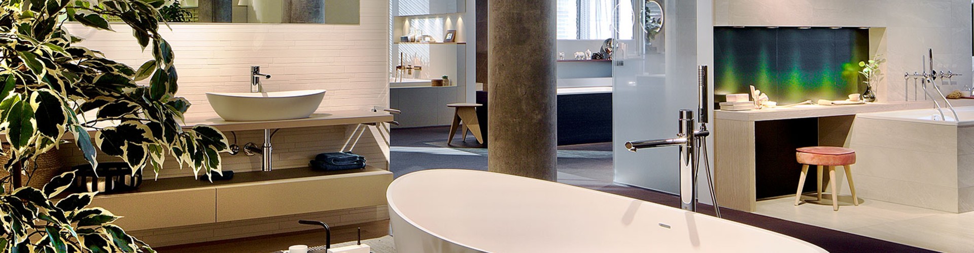 Expositions pour cuisine et salle de bains