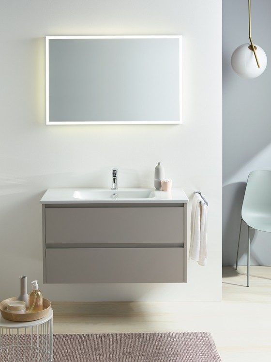 Alterna modena S Waschtischmöbel in Beige