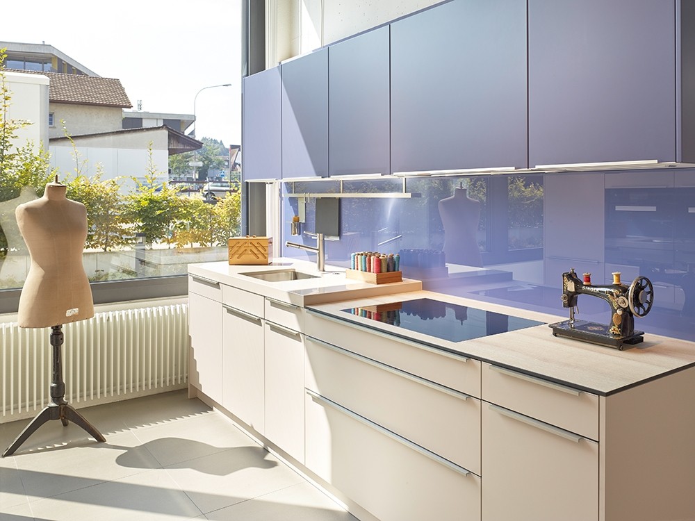 Küche Lavendel crème